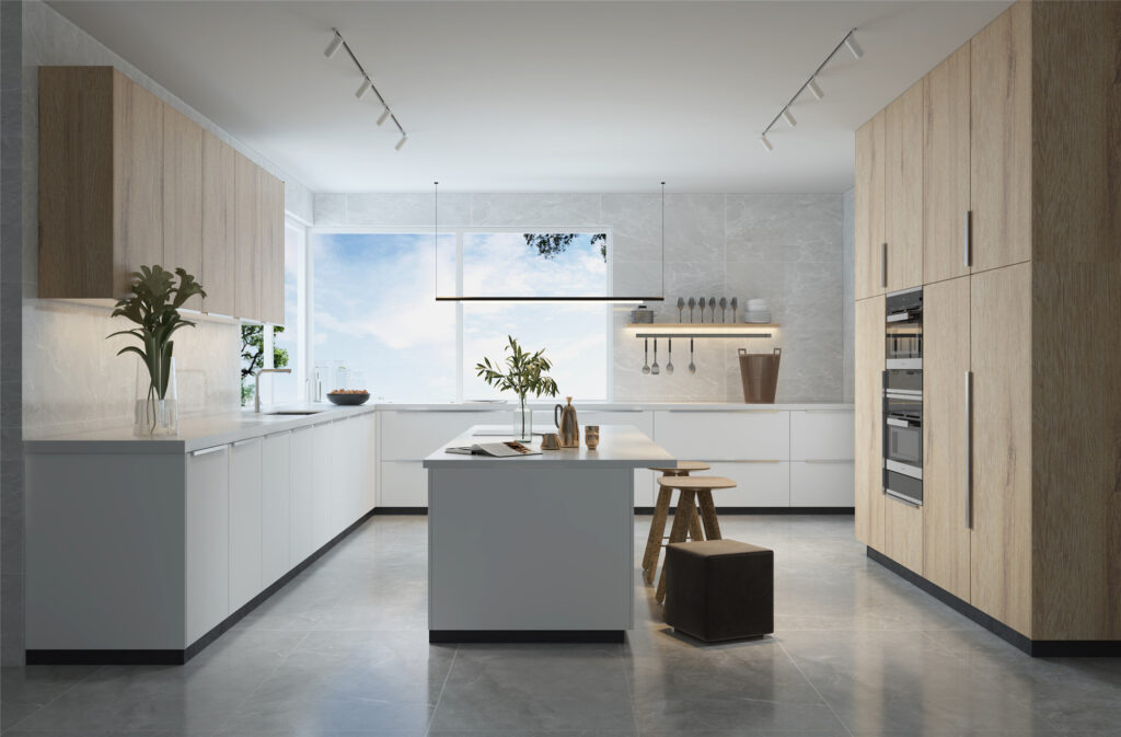 A-OAK 2 Kitchen Cabinets Los Angeles | B & F Cabinet, Stone & Floor