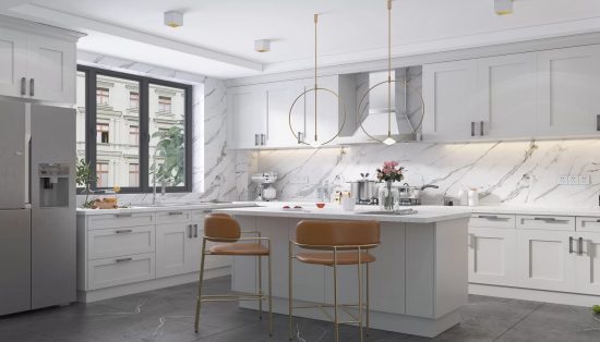 Elegant White Shaker