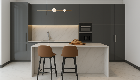 High Gloss Dark Grey <br>(FHD006)